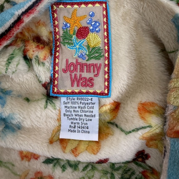 Johnny Was Dreamer Travel Blanket Case Cover Pouch Only *NO BLANKET* - Picture 6 of 8